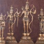 Pure Brass Large Ram Darbar Set | Lord Ram 26" with Divine Family | Premium Temple Grade Collection | 40 kg Handcrafted Sacred Art | Traditional Murti